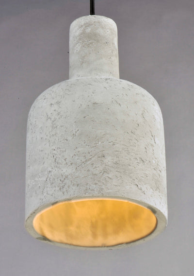 Natural Gray Concrete Shade Pendant