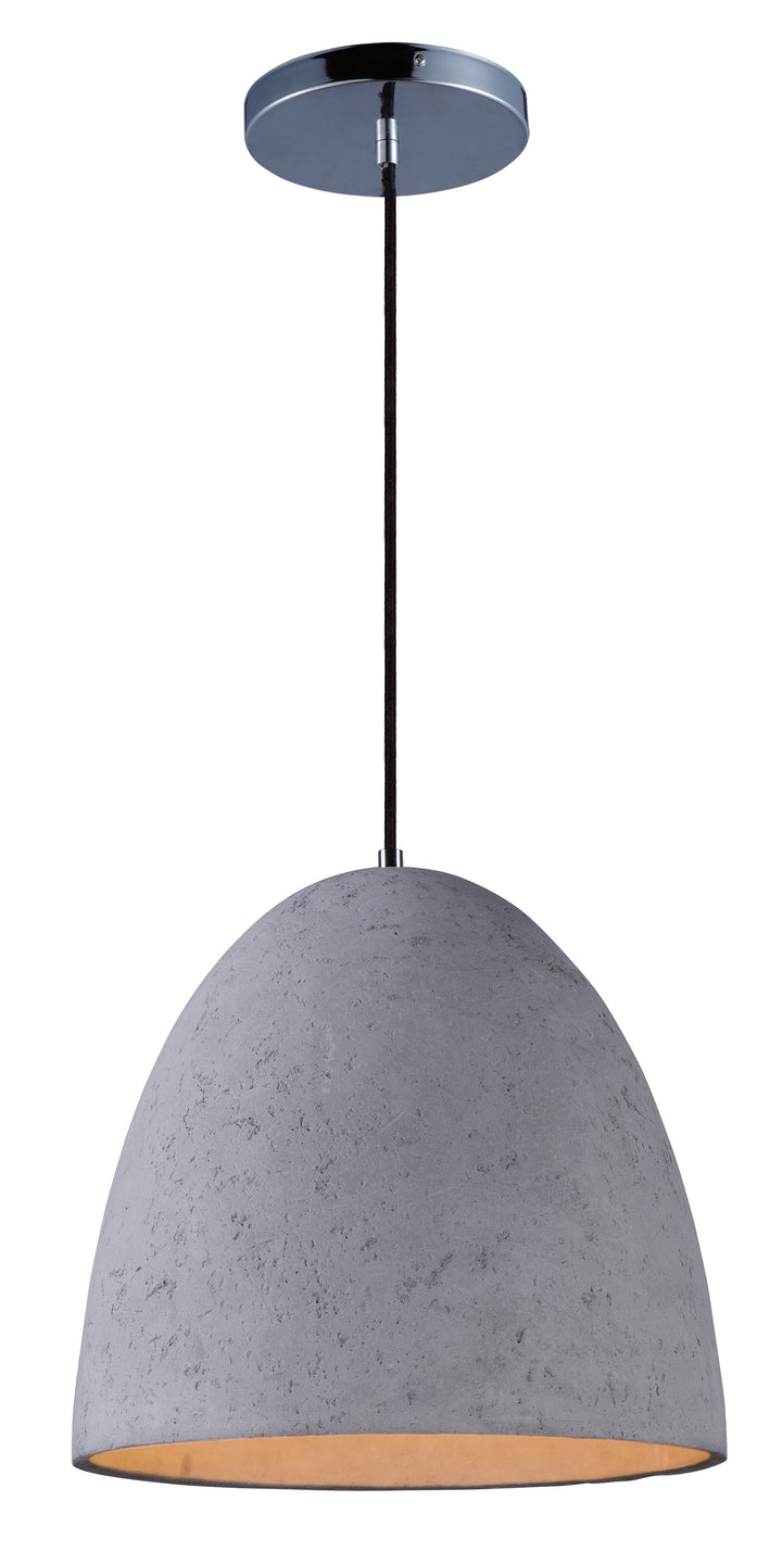 Crete 1-Light LED Pendant, 15.25", by Maxim Lighting