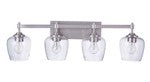 Stellen Vanity Light in Brushed Polished Nickel by Craftmade