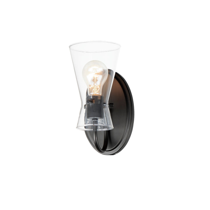 Ava 1-Light Wall Sconce Black