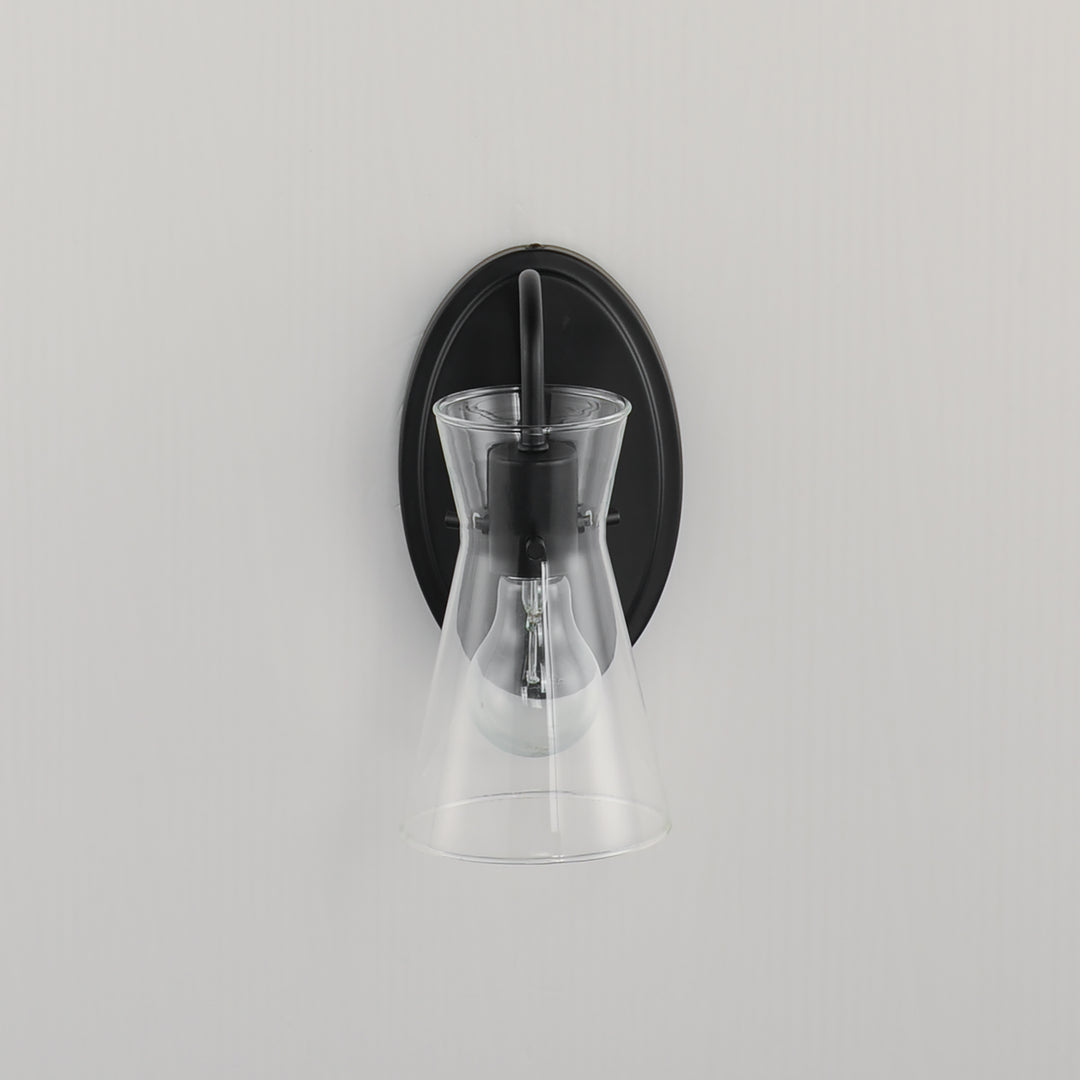 Ava 1-Light Wall Sconce Black alternate view