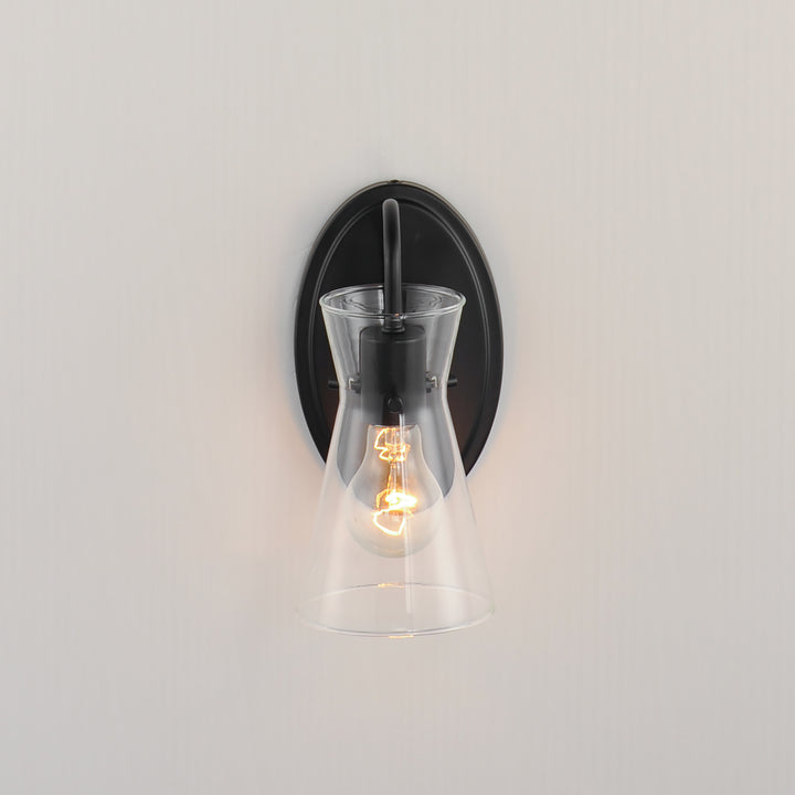 Ava 1-Light Wall Sconce Black alternate view