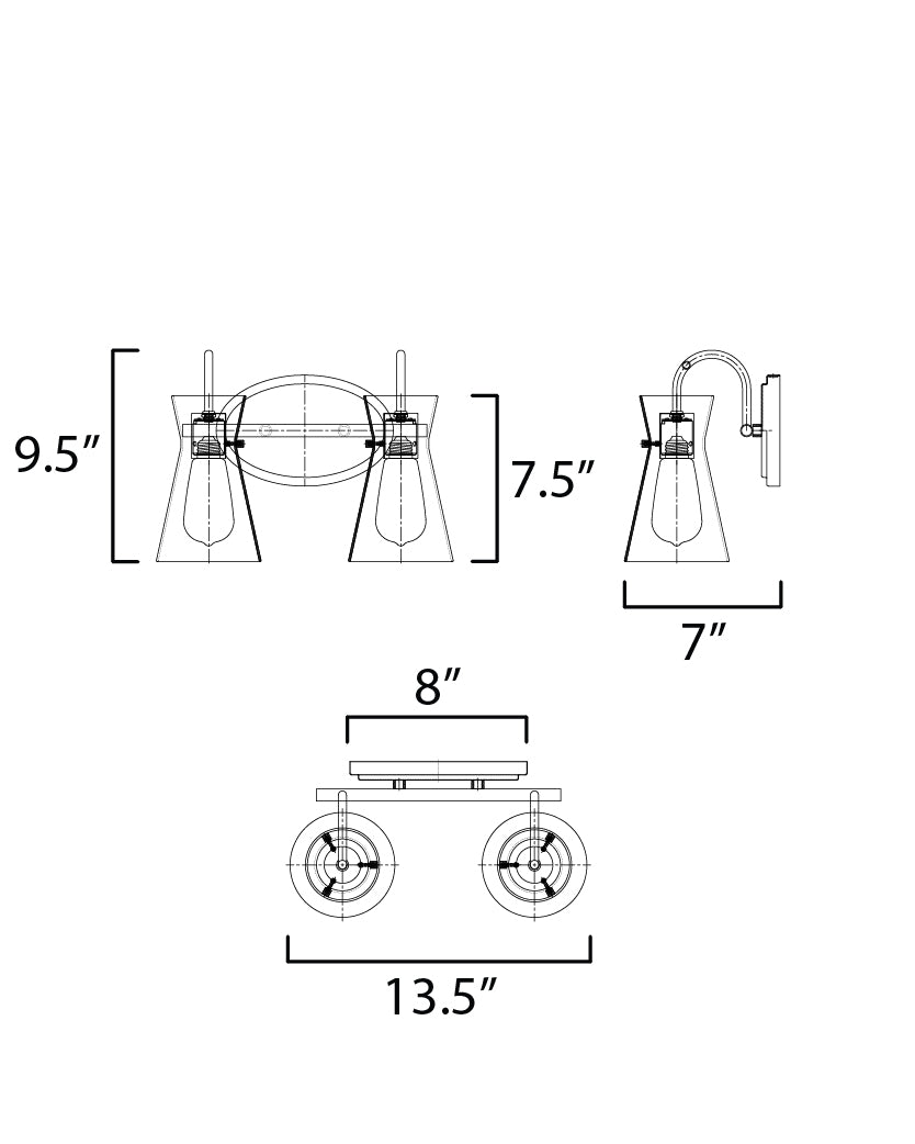 Ava Bath Vanity dimensions diagram