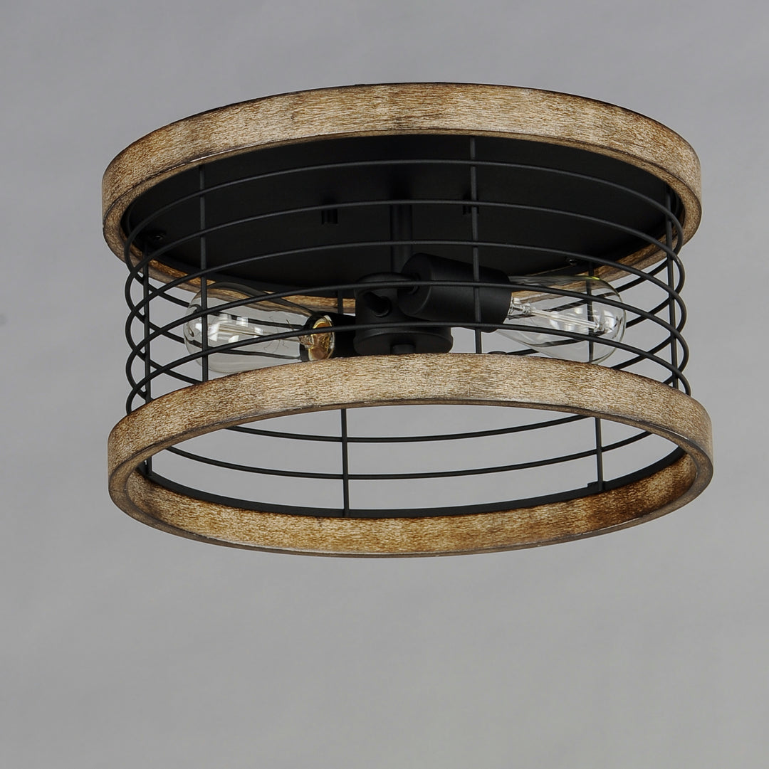Homestead 15" Semi Flush Mount Driftwood / Black alternate view
