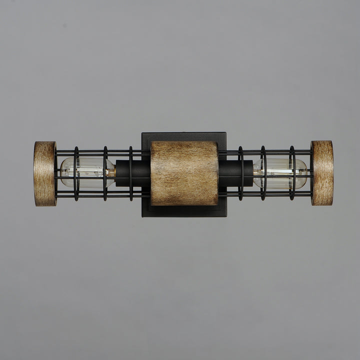 Homestead 18" 2-Light Wall Sconce Driftwood / Black alternate view