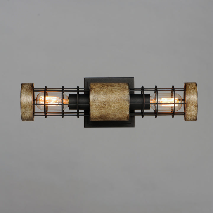 Homestead 18" 2-Light Wall Sconce Driftwood / Black alternate view