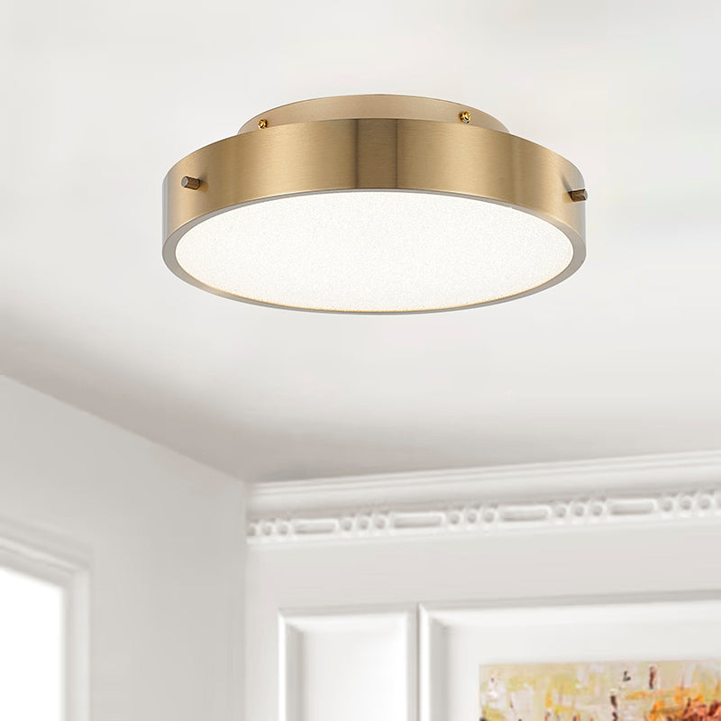 Frame LED Flush Mount with Clear Acrylic Beaded Diffuser by Bethel - view 5