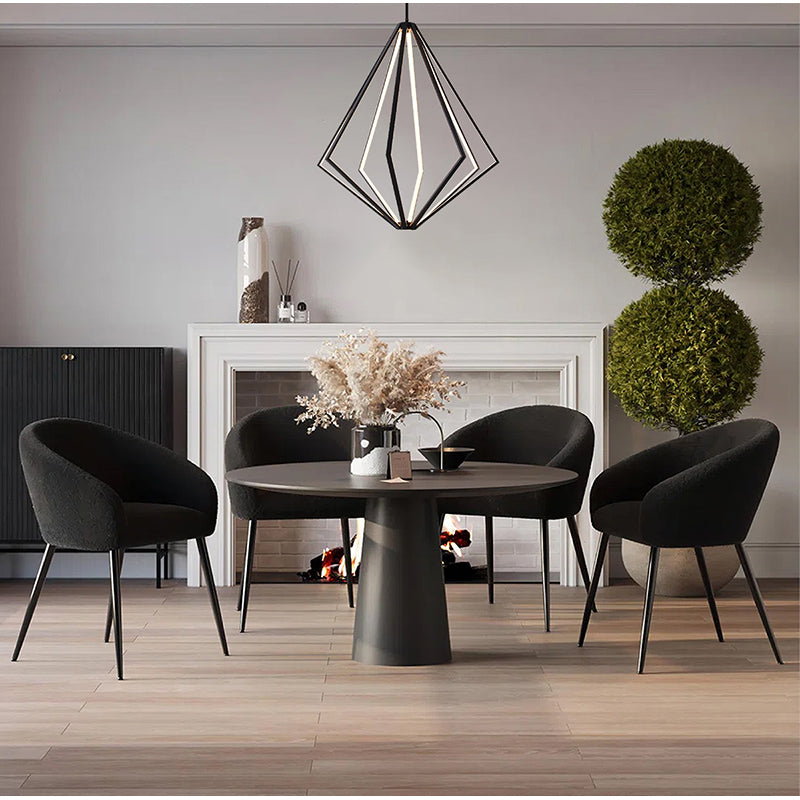 Diamond Metal LED Chandelier with Silicone Diffusers by Bethel - view 41
