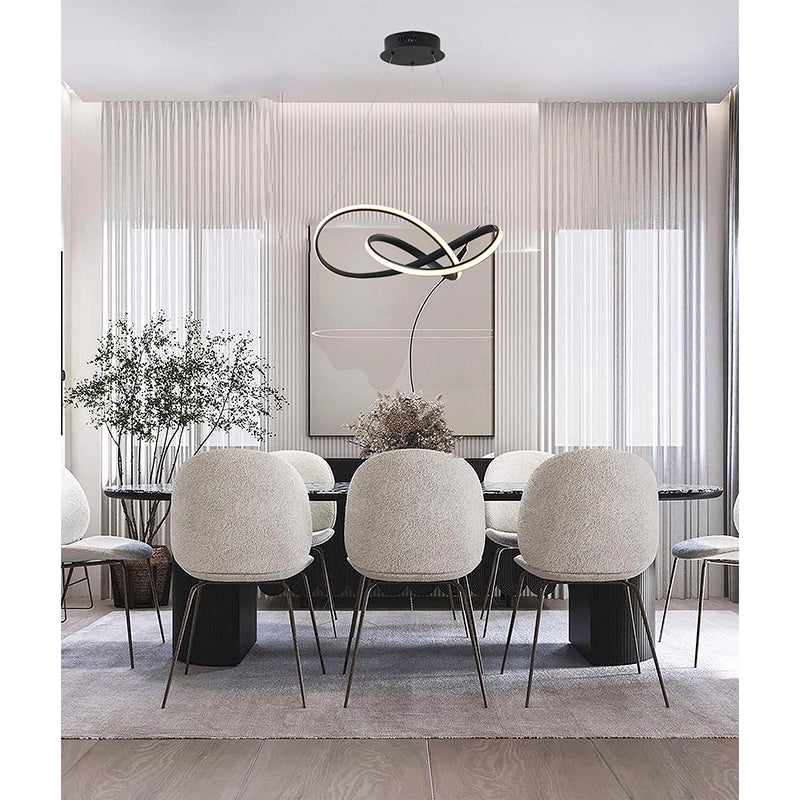 Aluminium Frame Chandelier with Acrylic Diffuser by Bethel - view 26