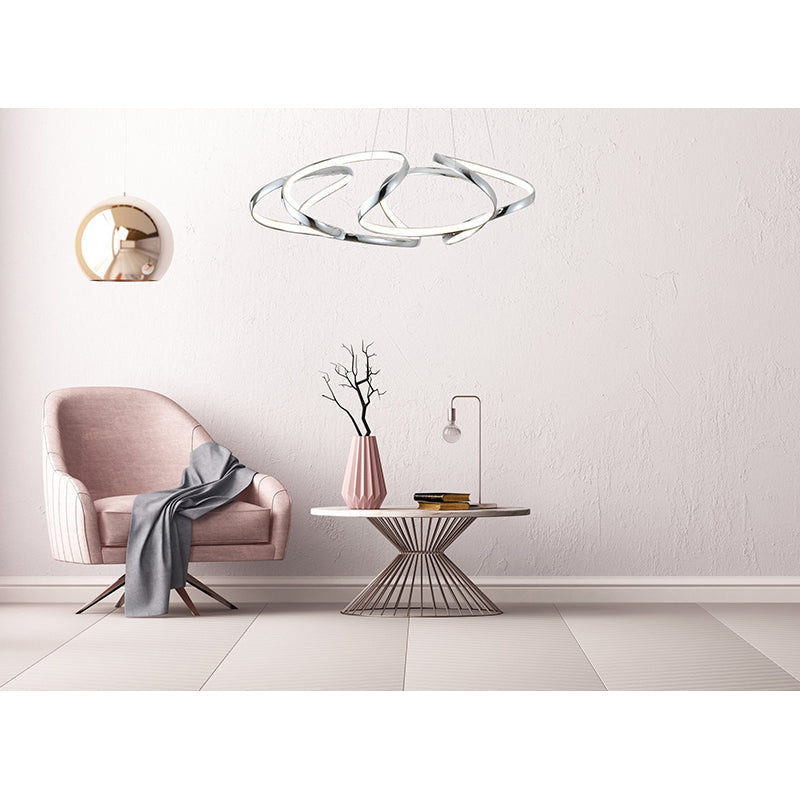 Aluminium Clustered LED Light with Acrylic Diffuser by Bethel - view 6