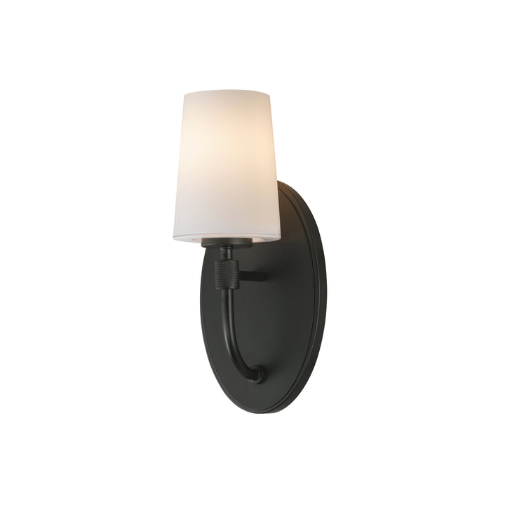 Durham Sconce White / Black