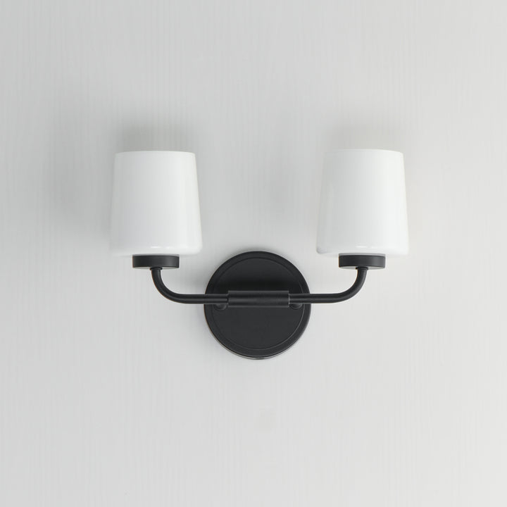 Durham Sconce White / Black alternate view