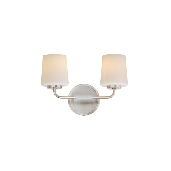 Durham Bath Vanity White / Satin Nickel