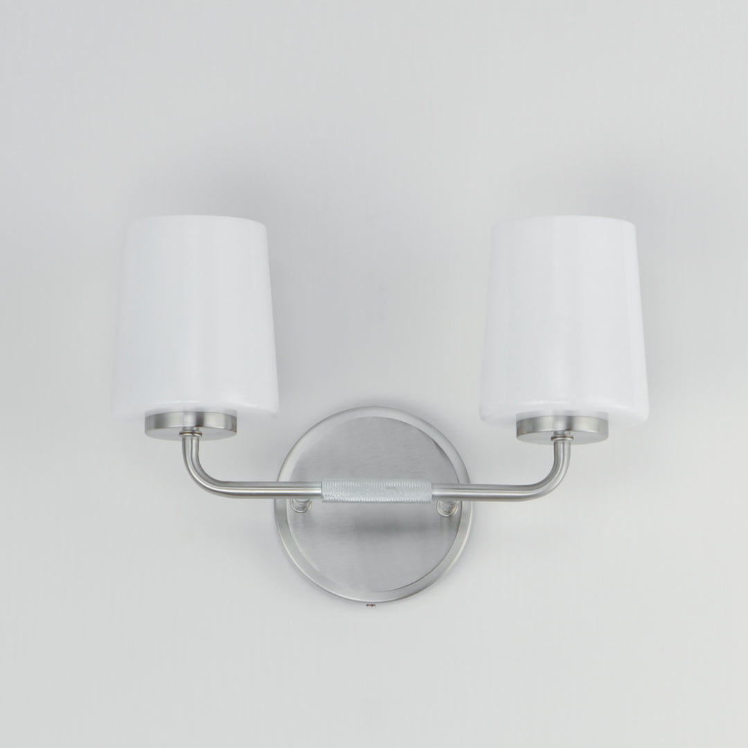 Durham Bath Vanity White / Satin Nickel alternate view