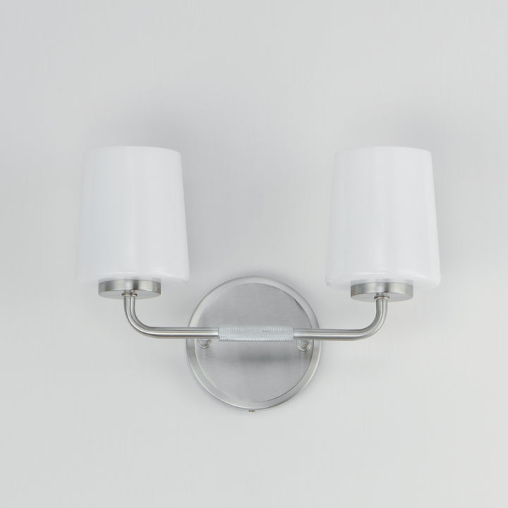 Durham Bath Vanity White / Satin Nickel alternate view