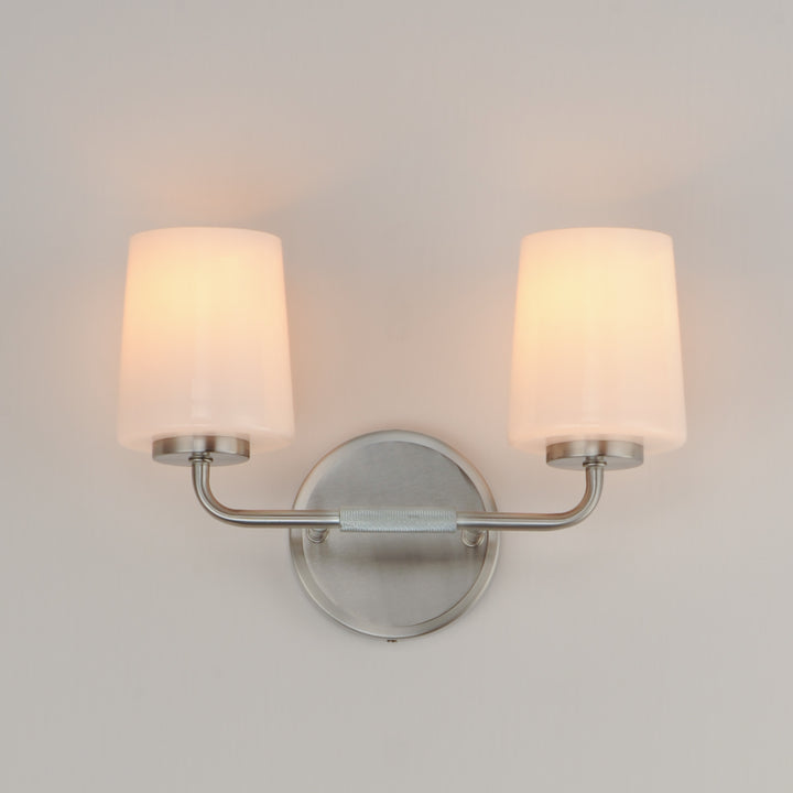 Durham Bath Vanity White / Satin Nickel alternate view
