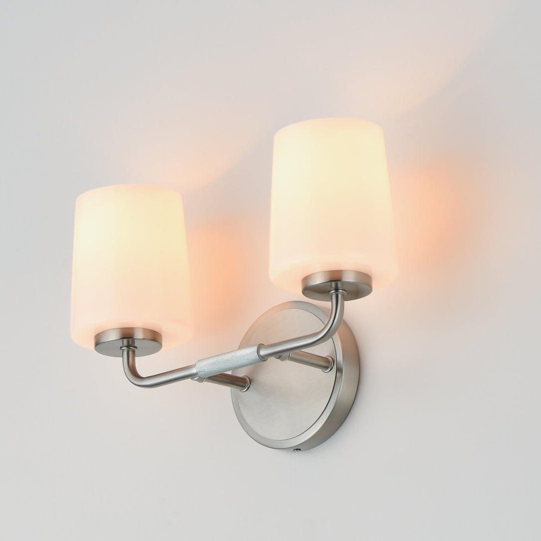 Durham Bath Vanity White / Satin Nickel alternate view