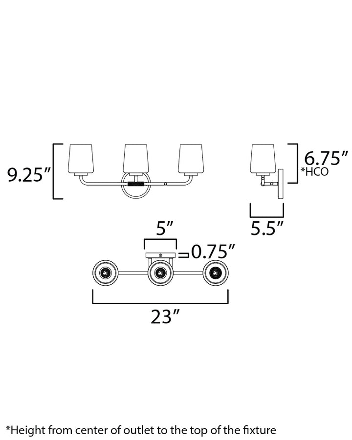 Durham Bath Vanity dimensions diagram