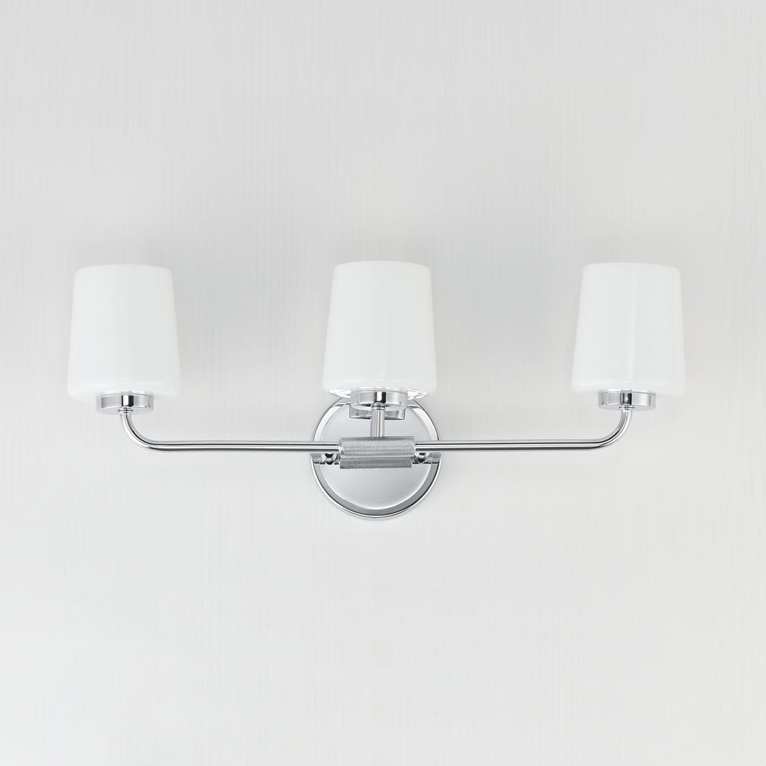 Durham Bath Vanity White / Polished Chrome alternate view