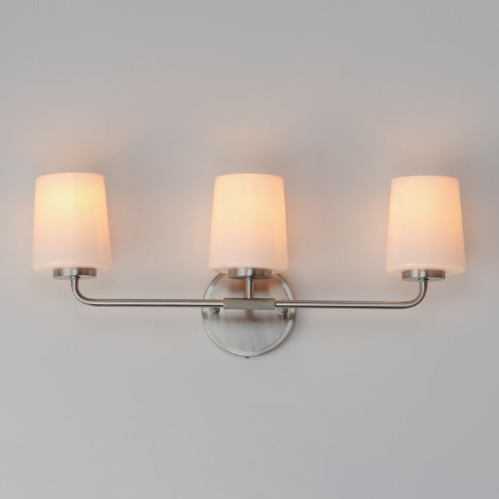 Durham Bath Vanity White / Satin Nickel alternate view