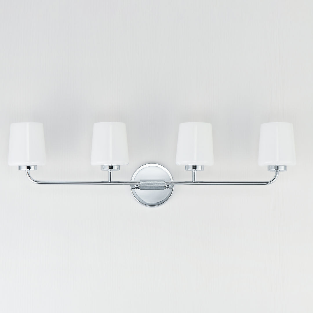 Durham Bath Vanity White / Polished Chrome alternate view