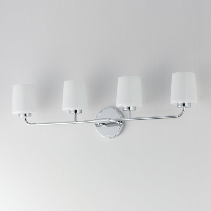 Durham Bath Vanity White / Polished Chrome alternate view