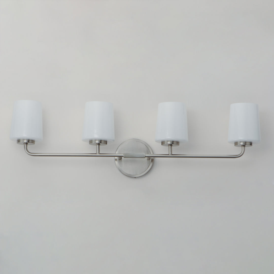 Durham Bath Vanity White / Satin Nickel alternate view