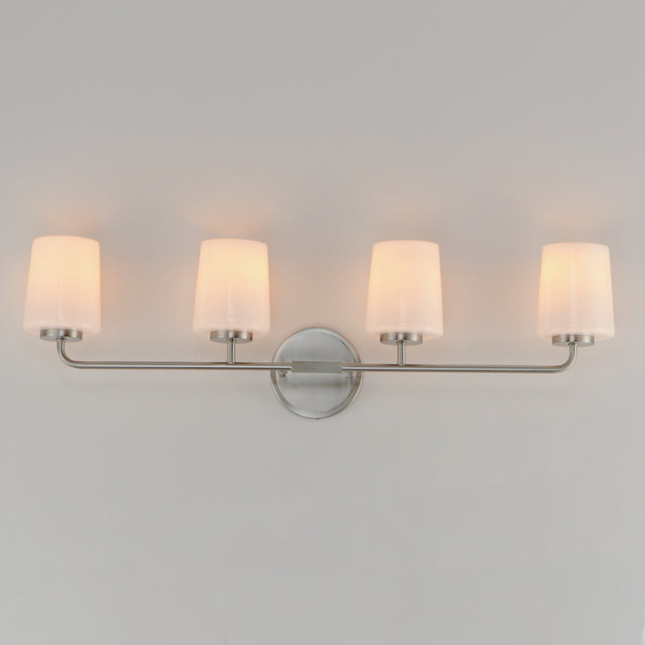Durham Bath Vanity White / Satin Nickel alternate view