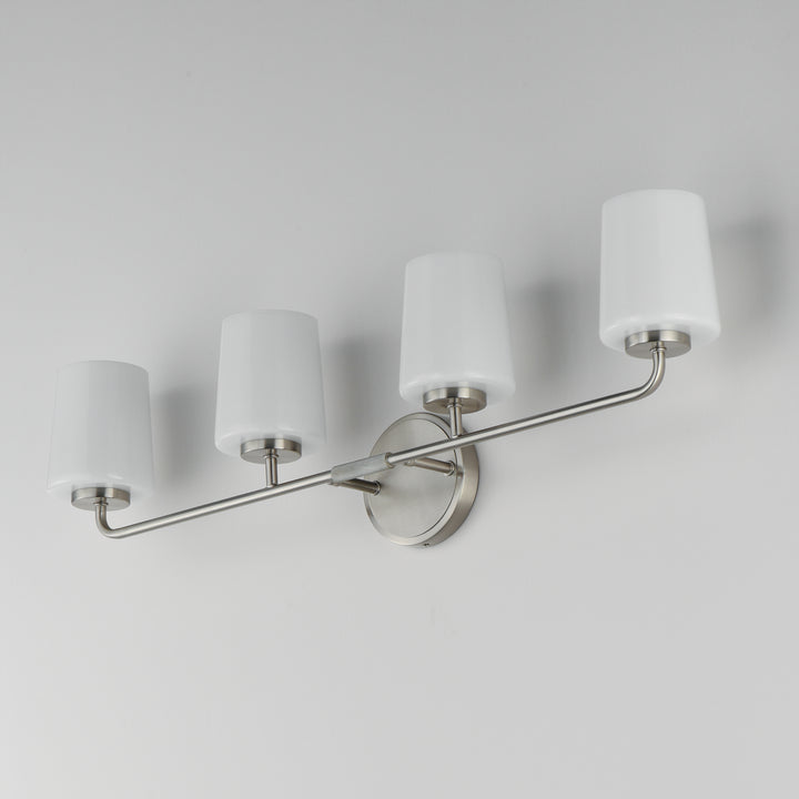 Durham Bath Vanity White / Satin Nickel alternate view