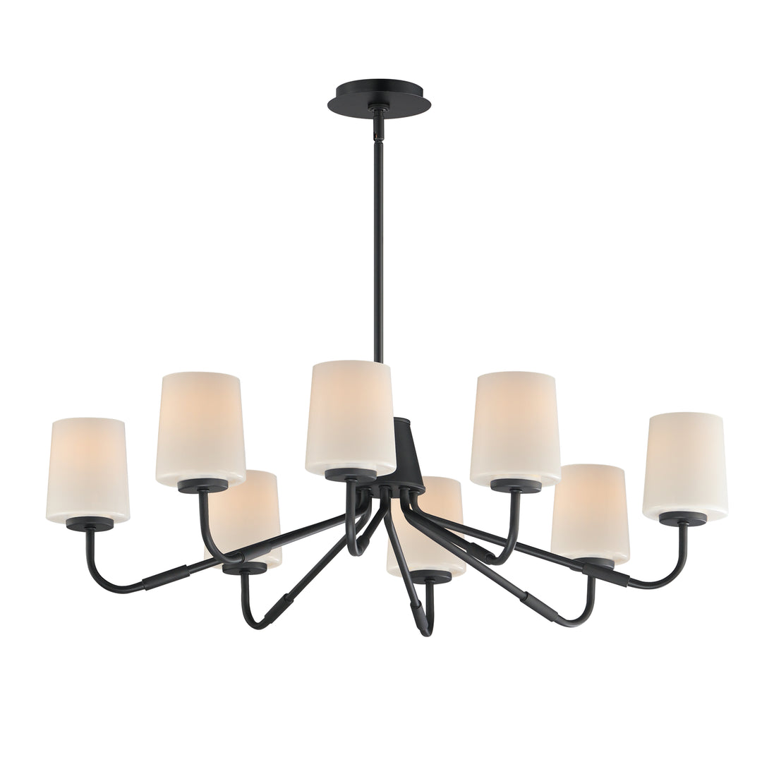 Durham Chandelier White / Black