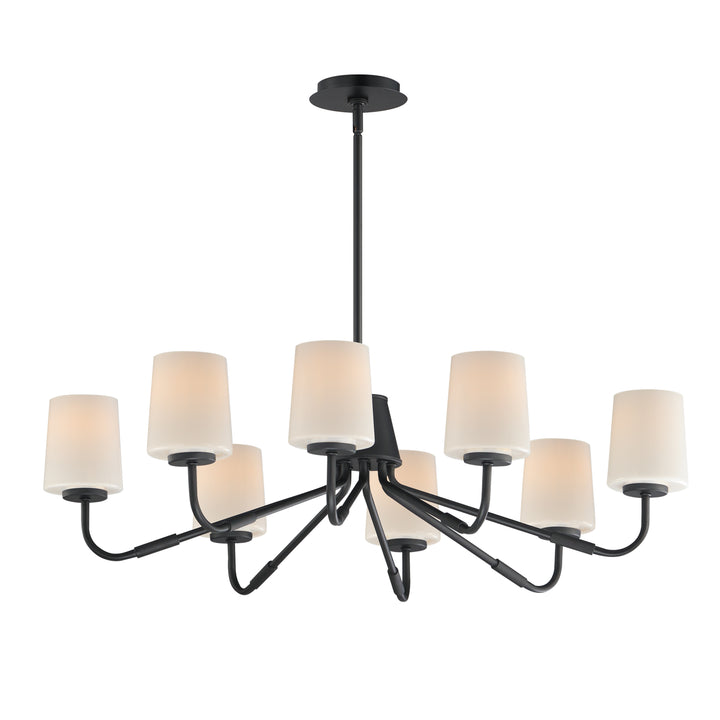 Durham Chandelier White / Black