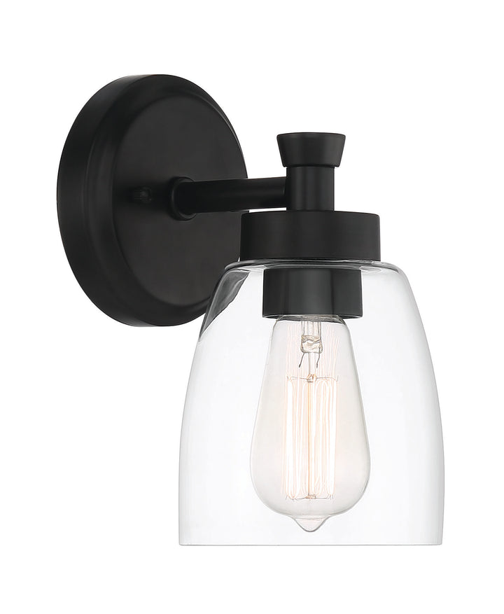 Henning Wall Sconce in Flat Black by Craftmade