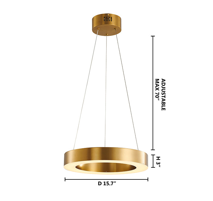 Halo Ring LED Light with Acrylic Diffuser by Bethel - view 6
