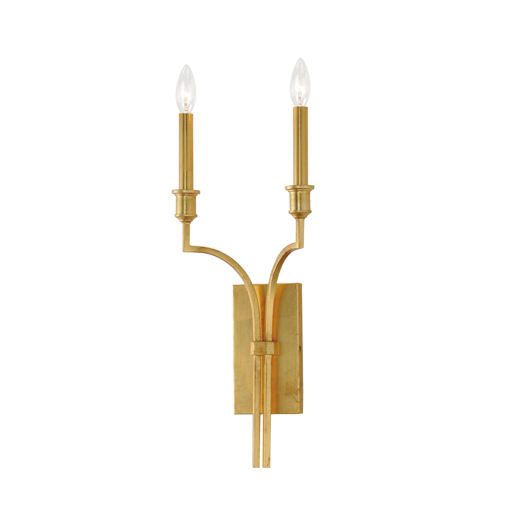 Normandy Sconce Gold Leaf