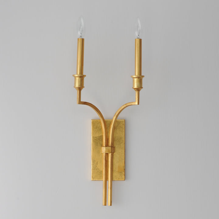 Normandy Sconce Gold Leaf alternate view