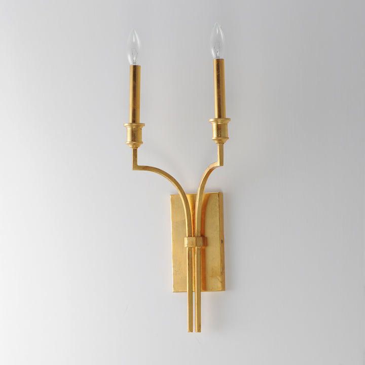 Normandy Sconce Gold Leaf alternate view