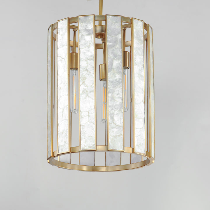 Miramar 3-Light Foyer Pendant CZNAB alternate view