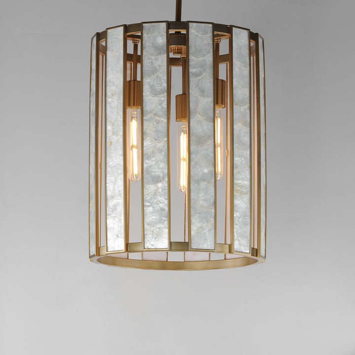Miramar 3-Light Foyer Pendant CZNAB alternate view