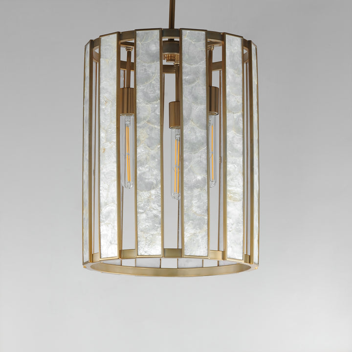 Miramar 3-Light Foyer Pendant CZNAB alternate view