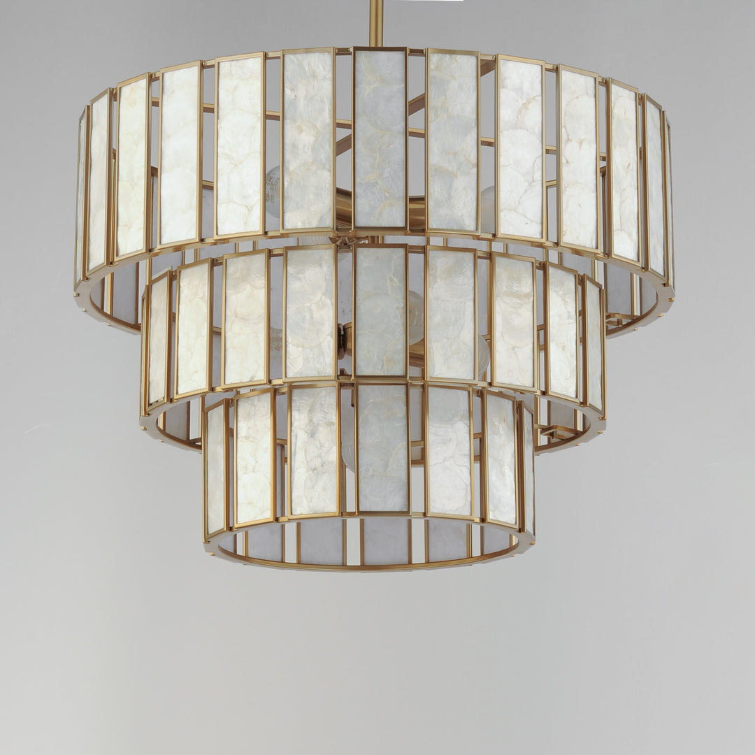 Miramar 7-Light Chandelier CZNAB alternate view