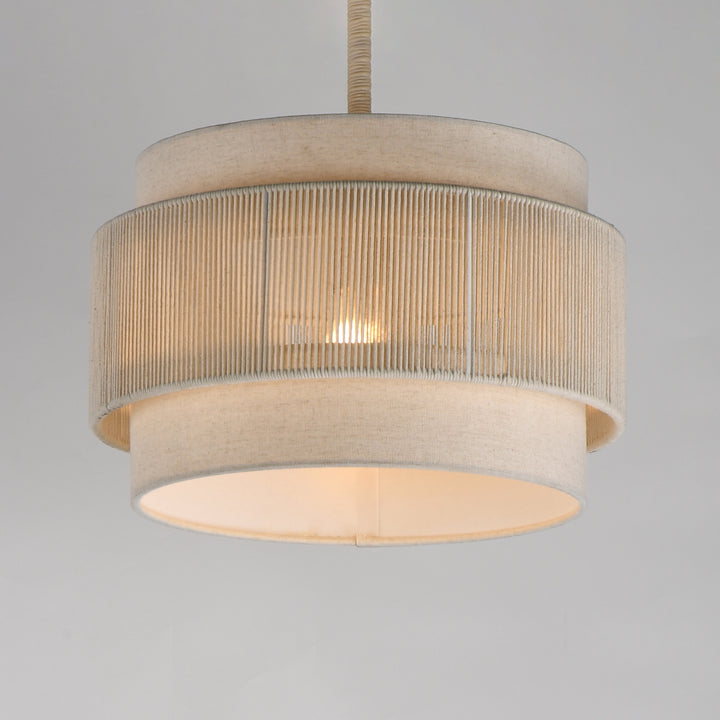 Seacliff 14" 1-Light Pendant Natural Aged Brass alternate view
