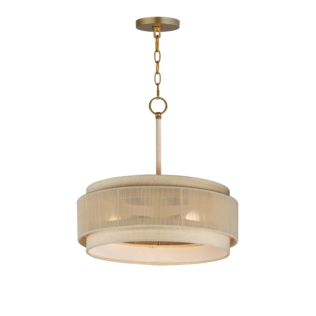 Seacliff Pendant Natural Aged Brass