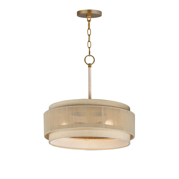 Seacliff Pendant Natural Aged Brass