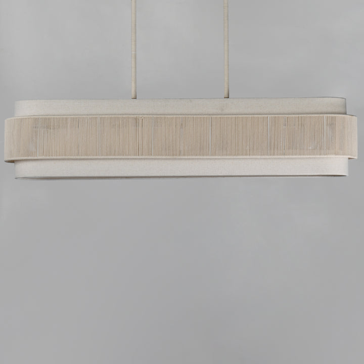 Seacliff 5-Light Linear Chandelier Natural Aged Brass alternate view