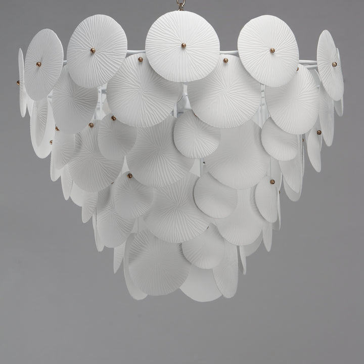 Isla Pendant White / Natural Aged Brass alternate view