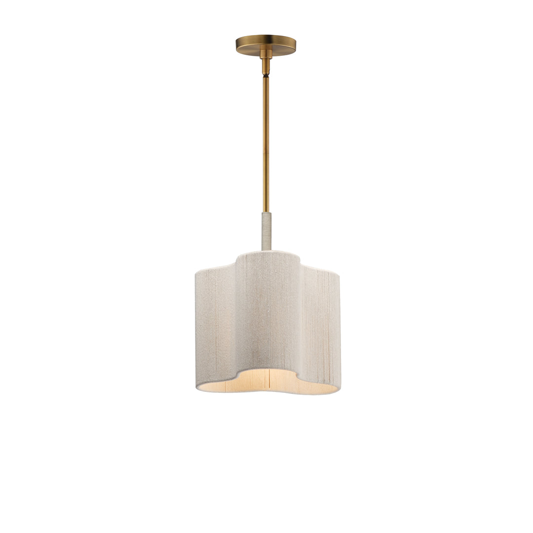 Corsica 1-Light Pendant Natural Aged Brass