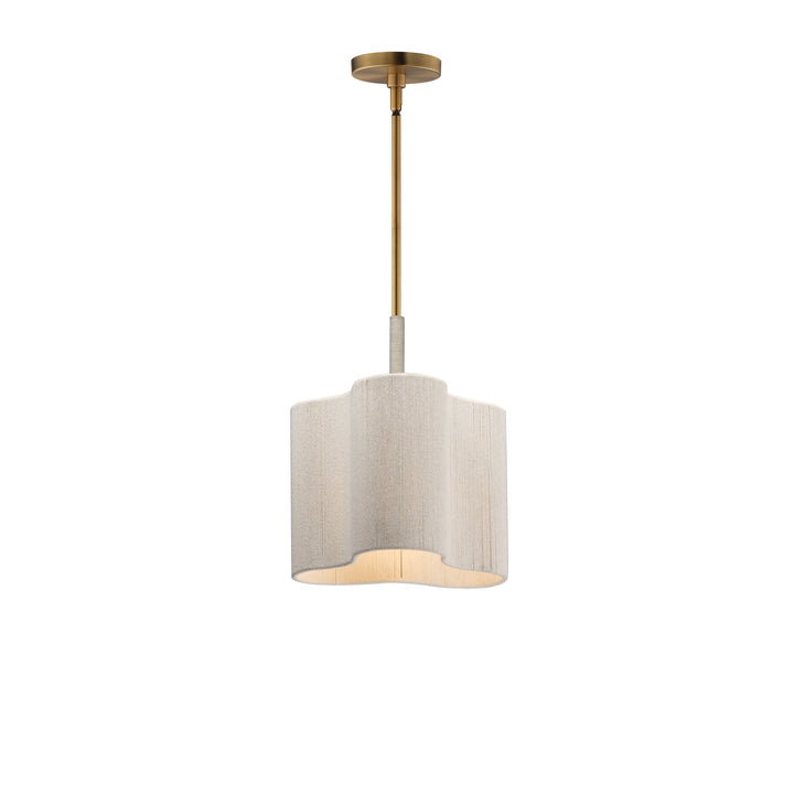 Corsica 1-Light Pendant Natural Aged Brass
