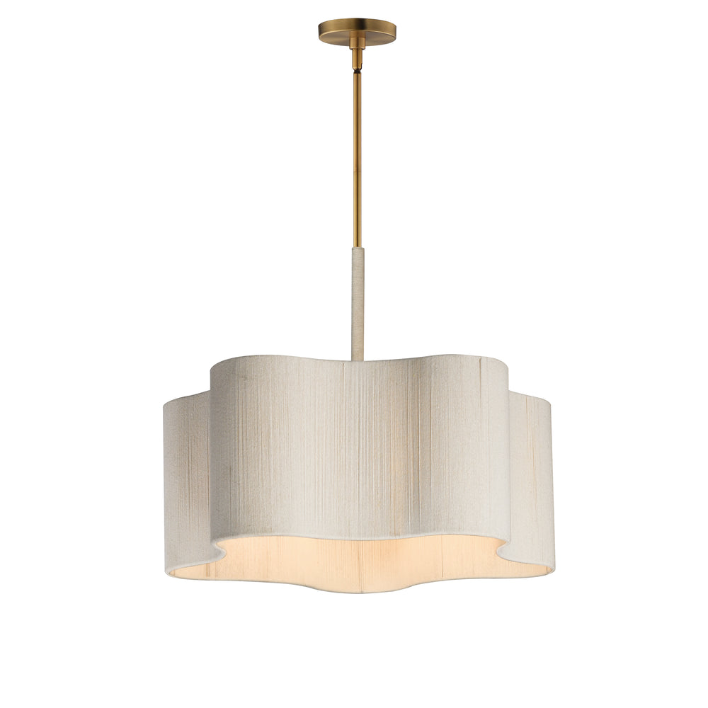 Corsica Pendant Natural Aged Brass