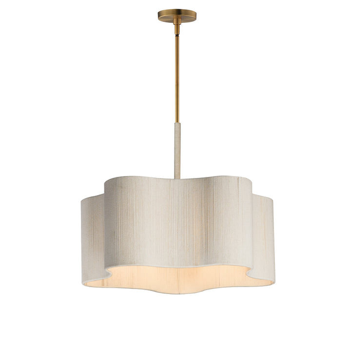 Corsica Pendant Natural Aged Brass
