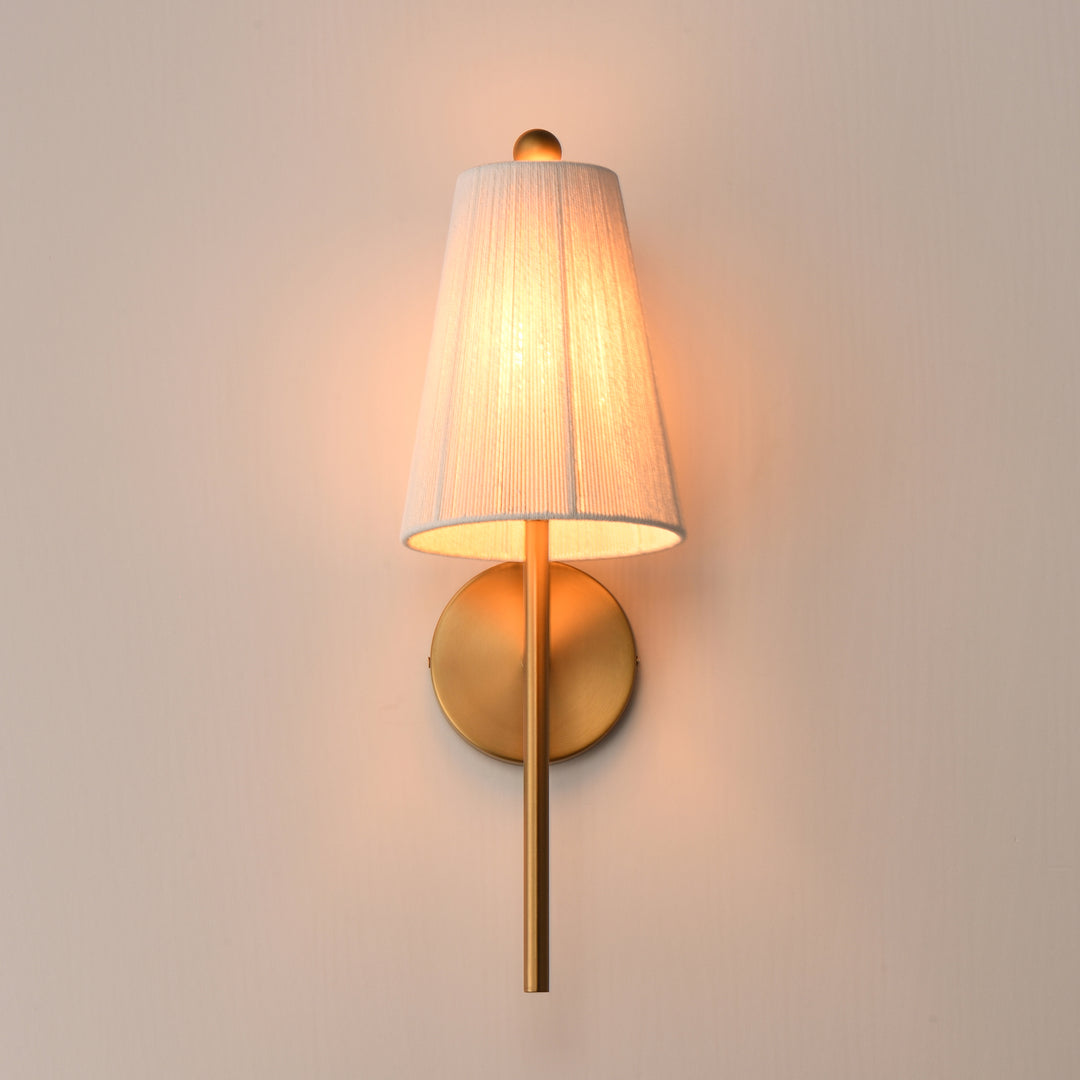 Valette 1-Light Wall Sconce Natural Aged Brass alternate view